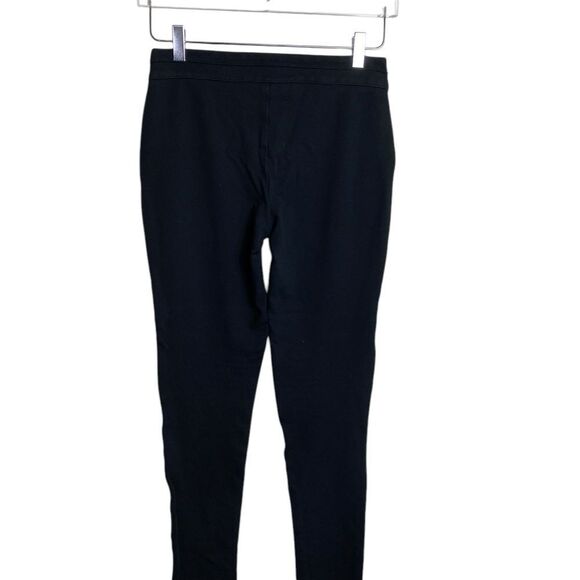 Quinn S black stretchy leggings , quilted knees , slimming , pull up - Picture 1 of 7